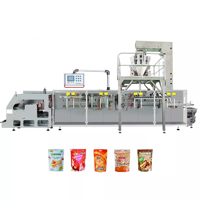 Otomatîk Zipper Doypack HFFS Packing Machine